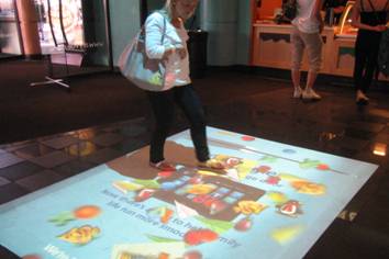 Interactive floor technology