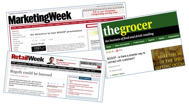 BOGOF in the press