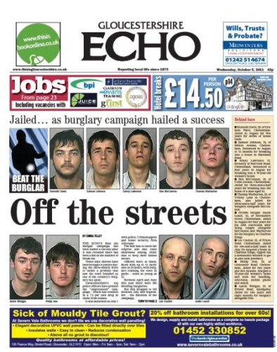 Advertise in Gloucestershire with the Gloucestershire Echo