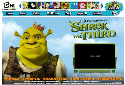 Shrek Flash Games