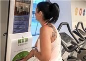 Advertise in Gyms with Digital Media Messenger Kiosks