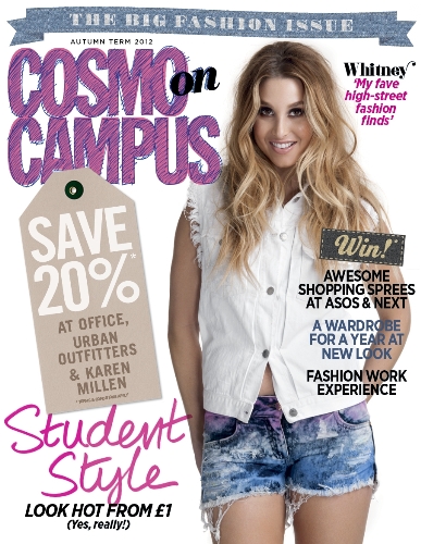 Partner Cosmo on Campus and target female students