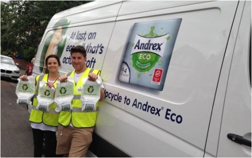CASE STUDY: Upcycle to Andrex® Eco