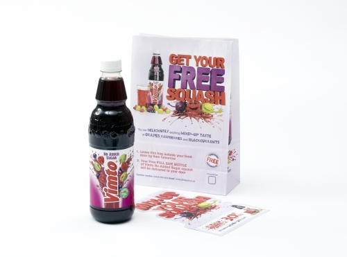 CASE STUDY: Vimto promotes new variant with in-home sampling