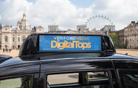 Digital OOH Advertising on London Taxis