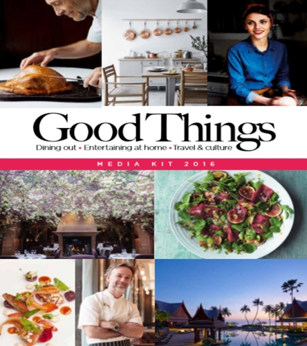 Advertising opportunities with Good Things magazine