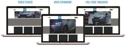 User-initiated, video driven experiences across desktop & mobile