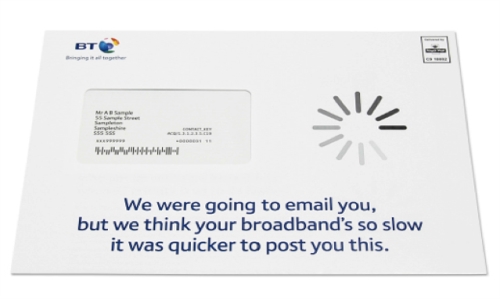 BT USED TARGETED MAIL TO SURPRISE AND SWITCH BROADBAND CUSTOMERS
