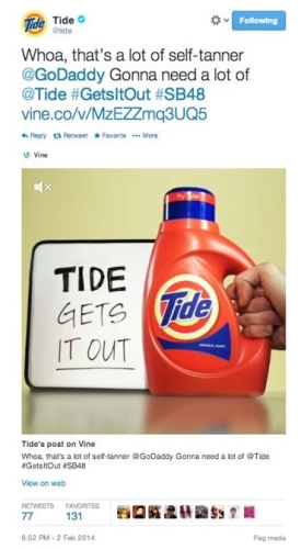 CASE STUDY Tide create a valuable campaign around the Super Bowl