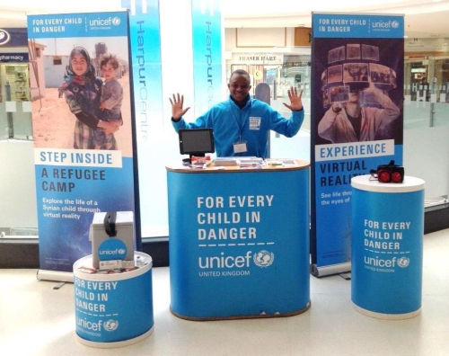 UNICEF Virtual Reality Roadshow