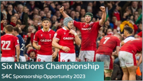 Sponsorship Opportunity - Six Nations Rugby on S4C