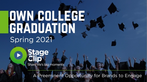 Sponsorship Opportunity with StageClip Graduation Videos