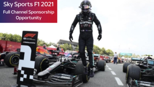 Sponsorship Opportunity - Sky Sports F1 Full Channel Sponsorship