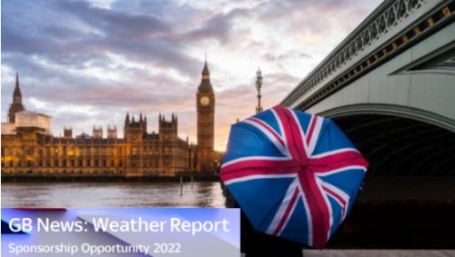 Sponsorship Opportunity - GB News: Weather Report