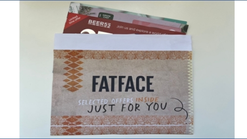 Retailer Branded Envelope - Offer Led Insert Pack