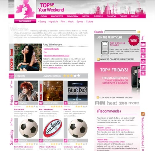 CASE STUDY: T-Mobile 'Top Up Your Weekend' Campaign
