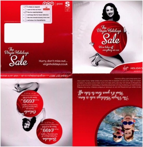 CASE STUDY: Virgin Holidays 'burlesque sale' direct mail