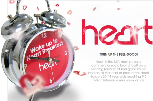 Advertise on Heart- the UK's Biggest Commercial Radio Brand